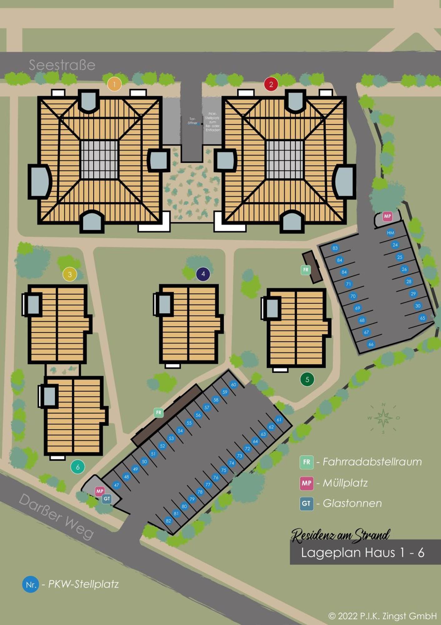 Residenz Am Strand Ostseerauschen - Wohnung 5-72 Zingst Extérieur photo